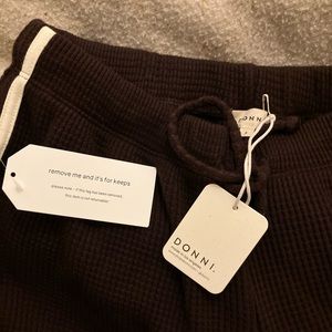 NWT DONNI Thermal Pants
